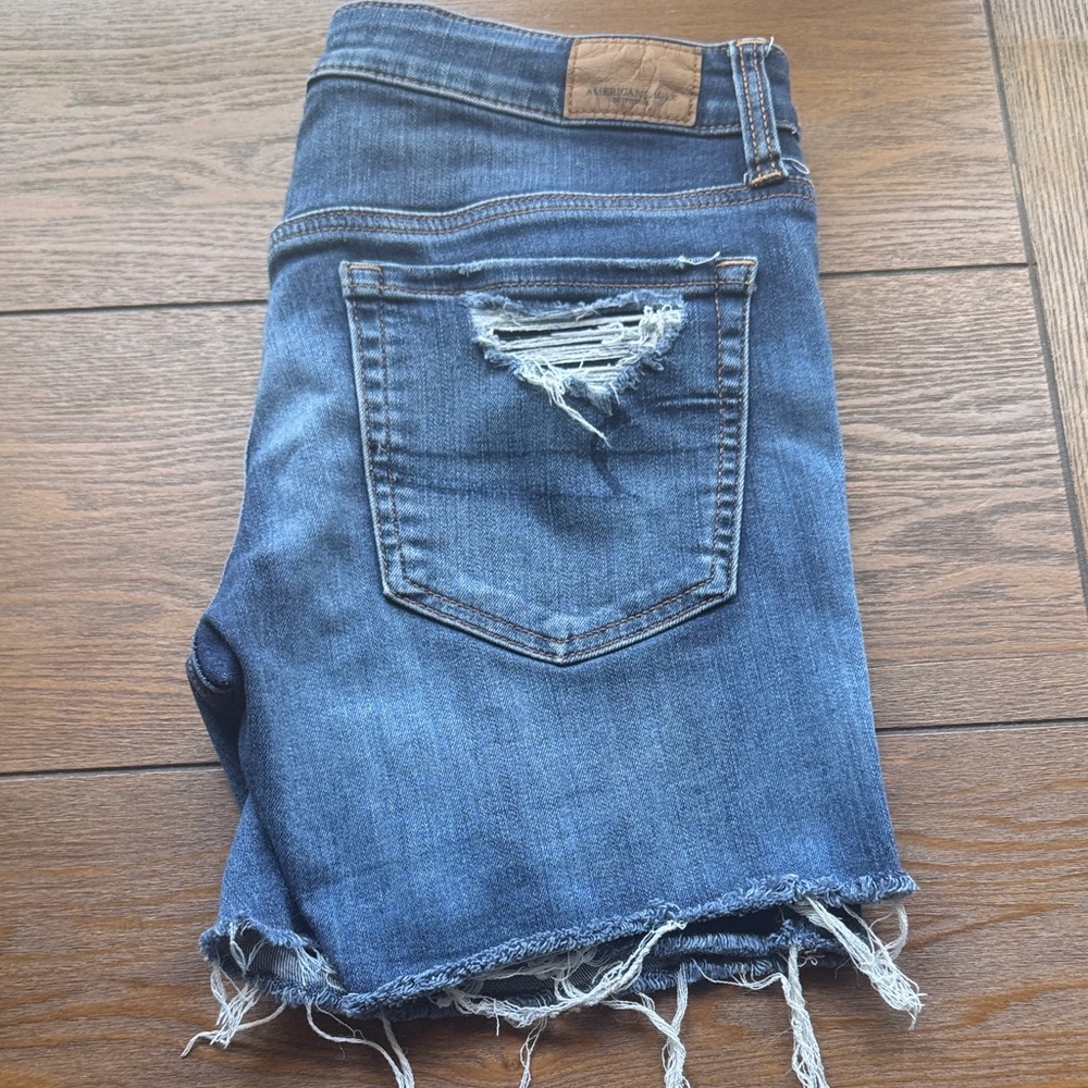 American Eagle Outfitters Blue Denim Shorts